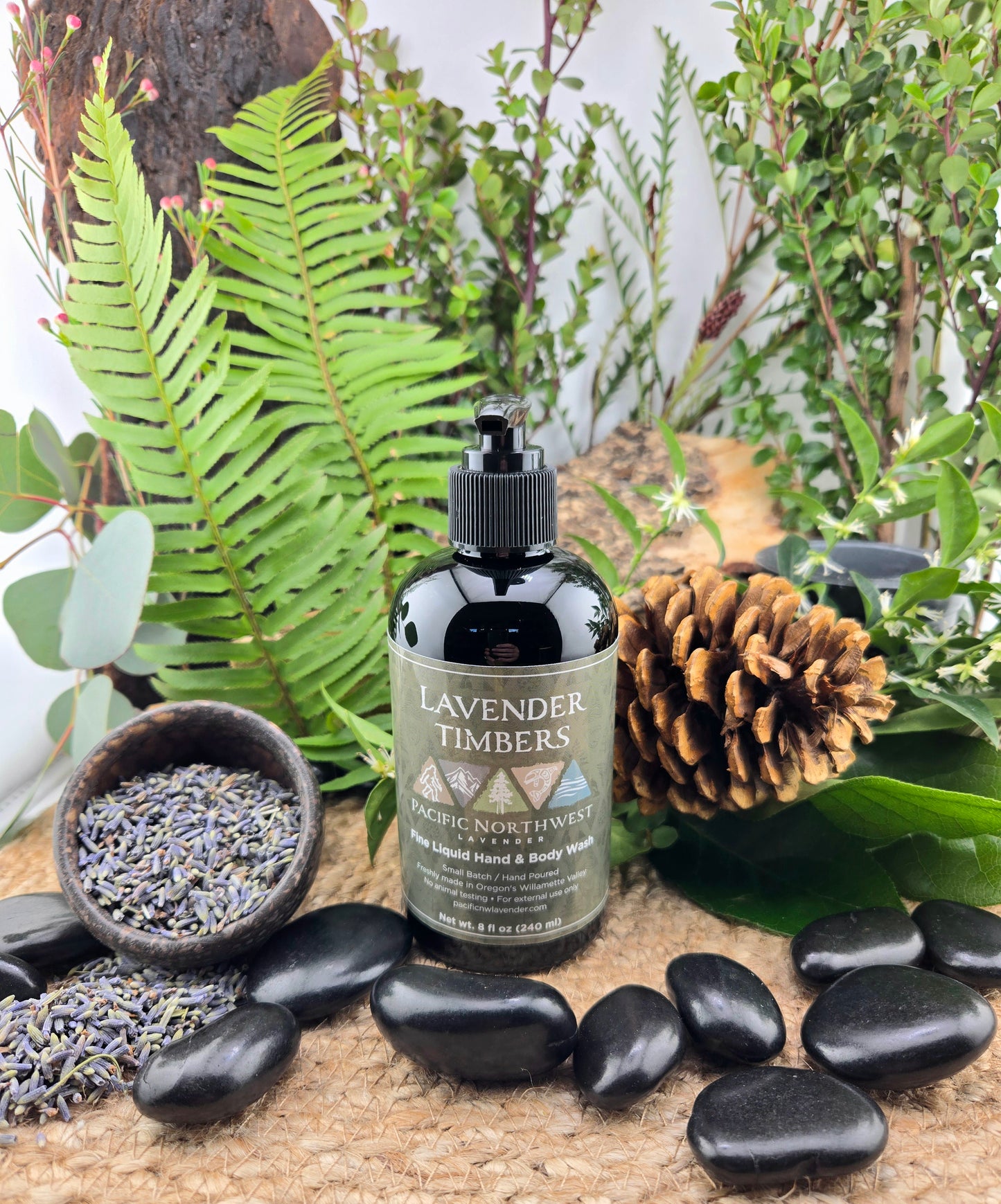 Lavender Timbers- Fine Liquid Hand & Body Wash