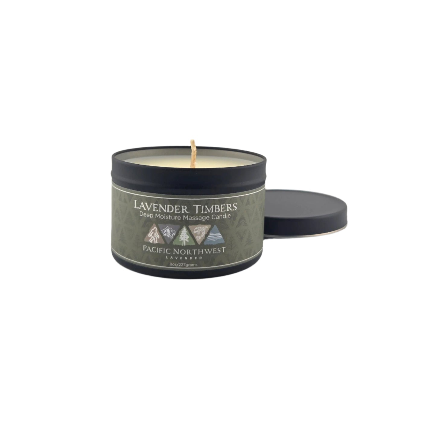 Lavender Timbers - Deep Moisture Massage Candles