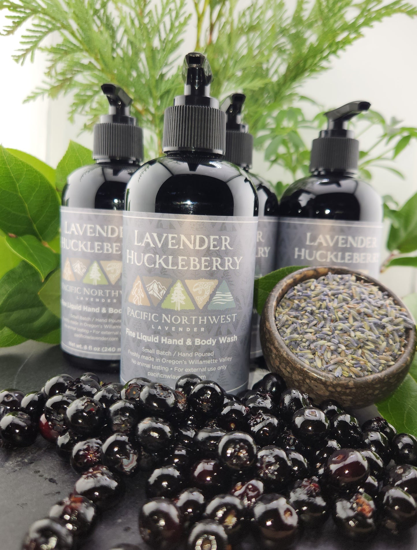 Lavender Huckleberry - Fine Liquid Hand & Body Wash