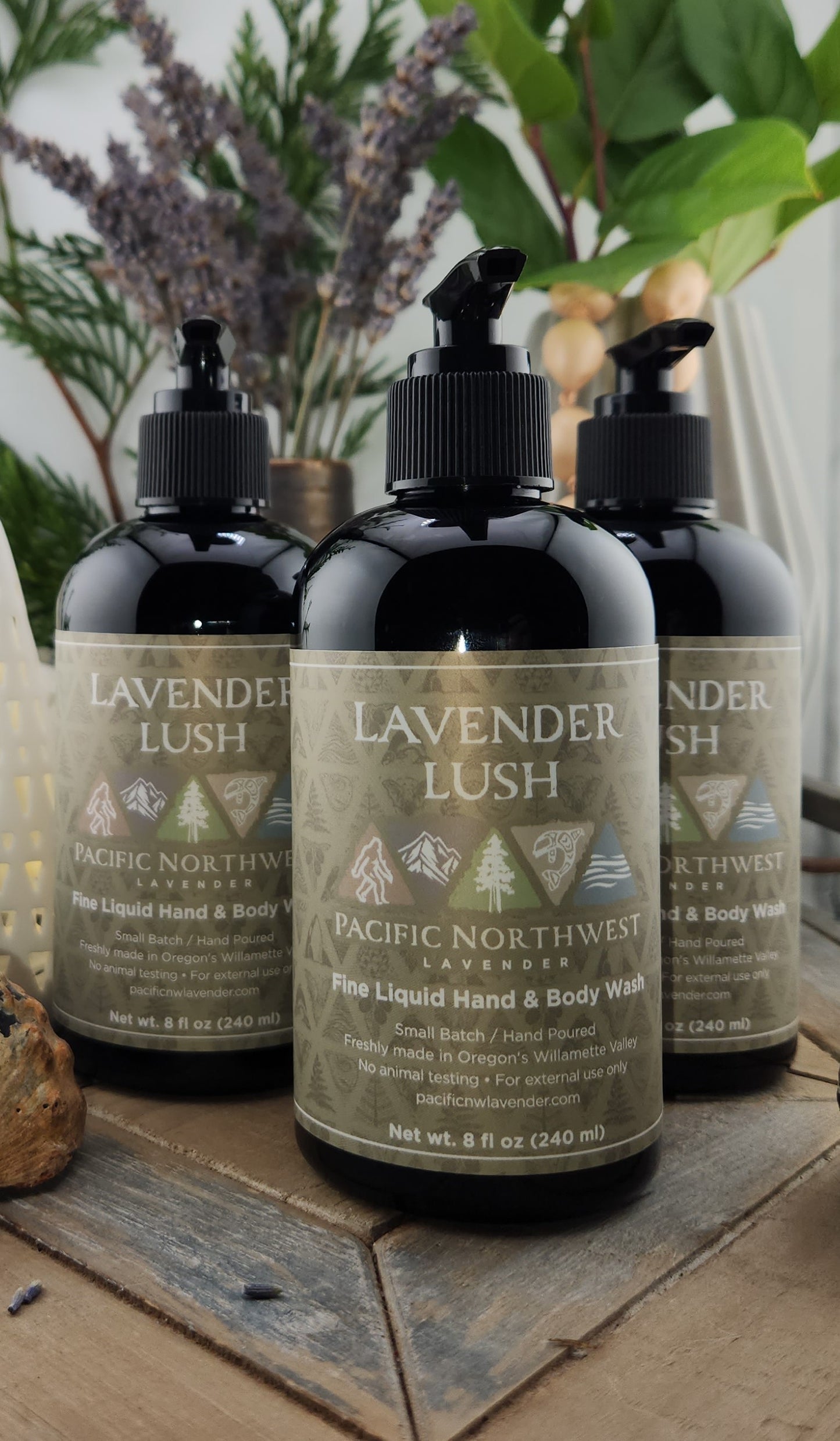 Lavender Lush - Fine Liquid Hand & Body Wash