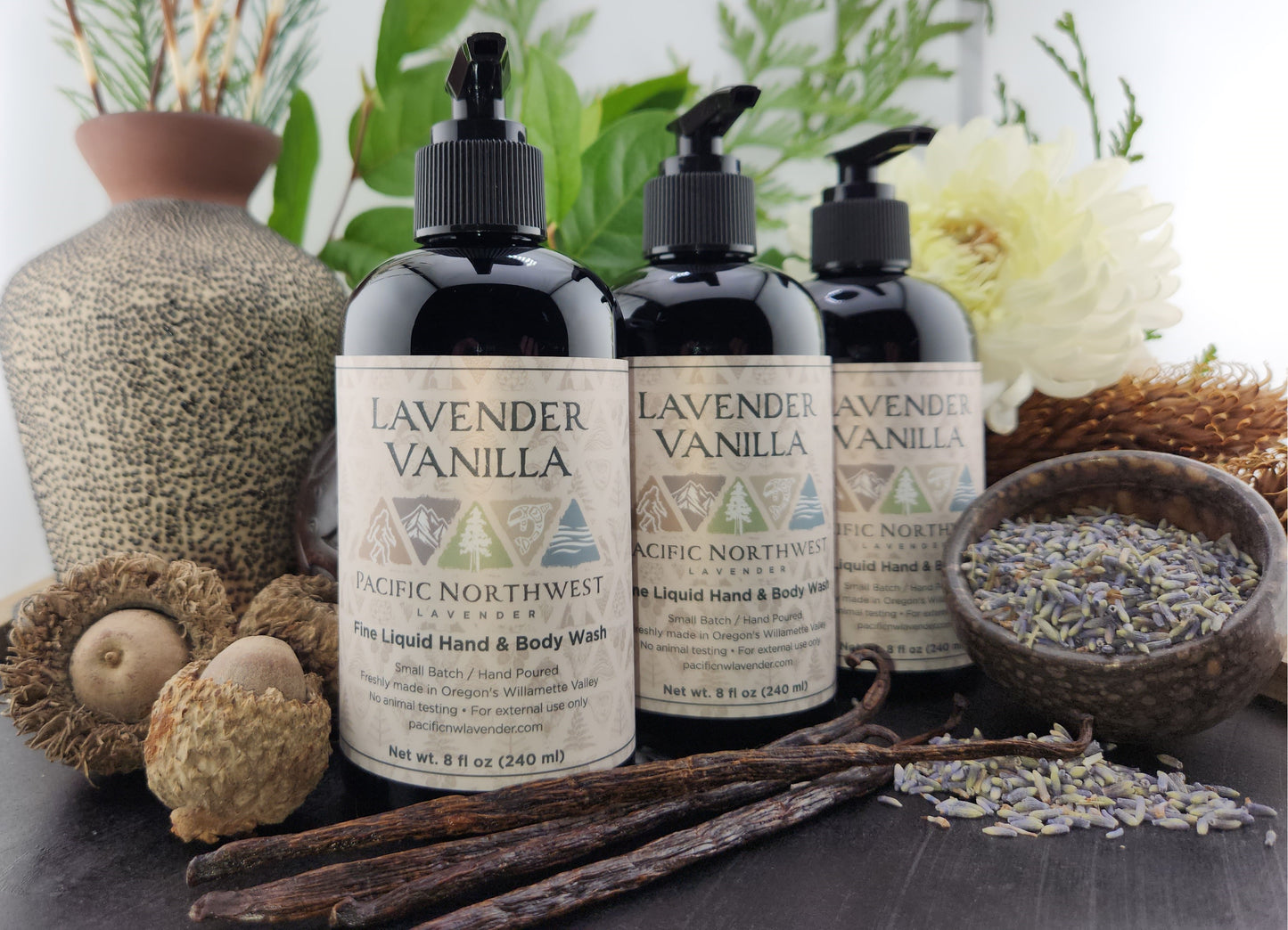 Lavender Vanilla - Fine Liquid Hand & Body Wash